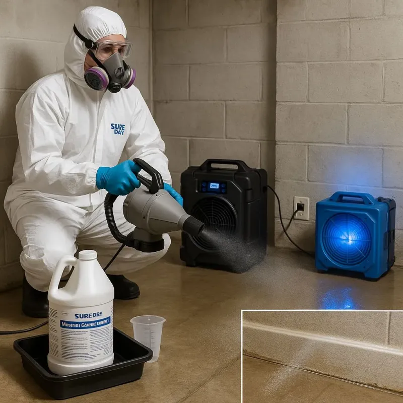 Sanitization and Odor Removal process in East Uniontown, PA