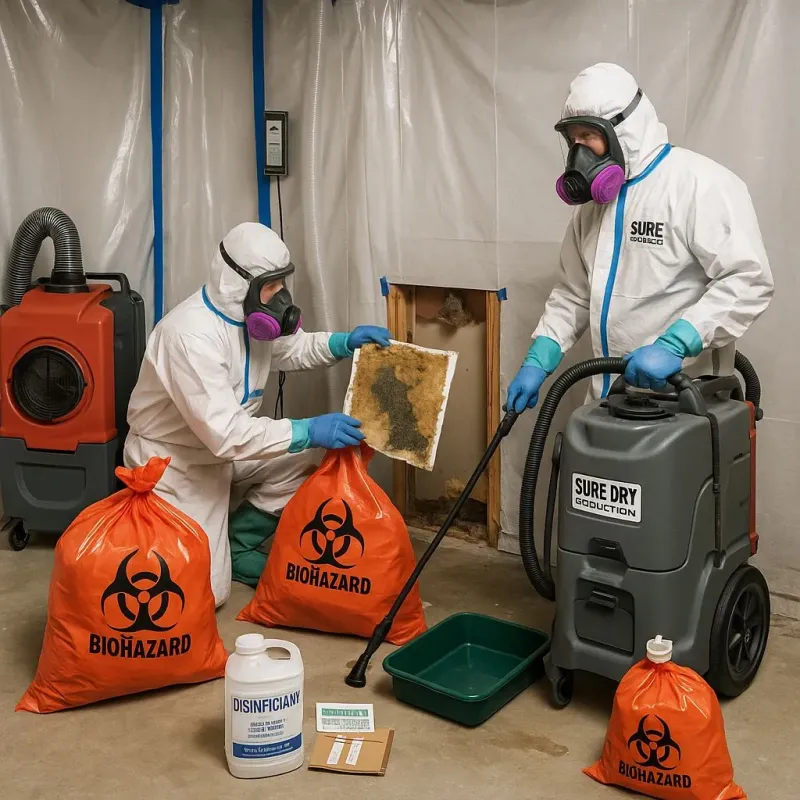 Contaminated Water Handling Protocols process in East Uniontown, PA